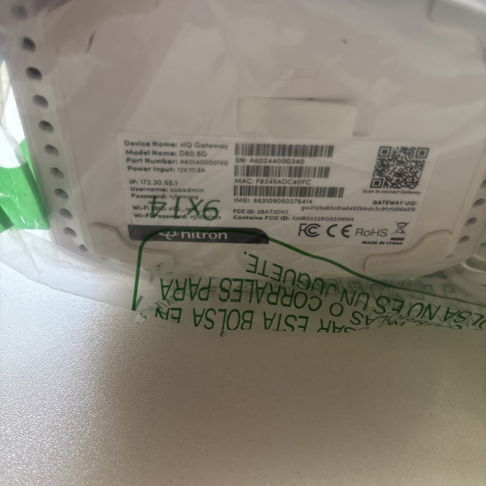 Hitron D60 5G Router AX3000 WiFi 6 Router with Mesh WiFi Read - Picture 6 of 9